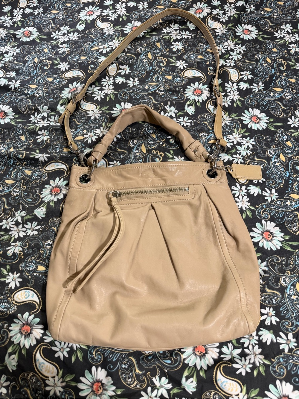 VINTAGE Coach Parker Hippie bag Full Grain Cowhide Leather Shoulder Bag